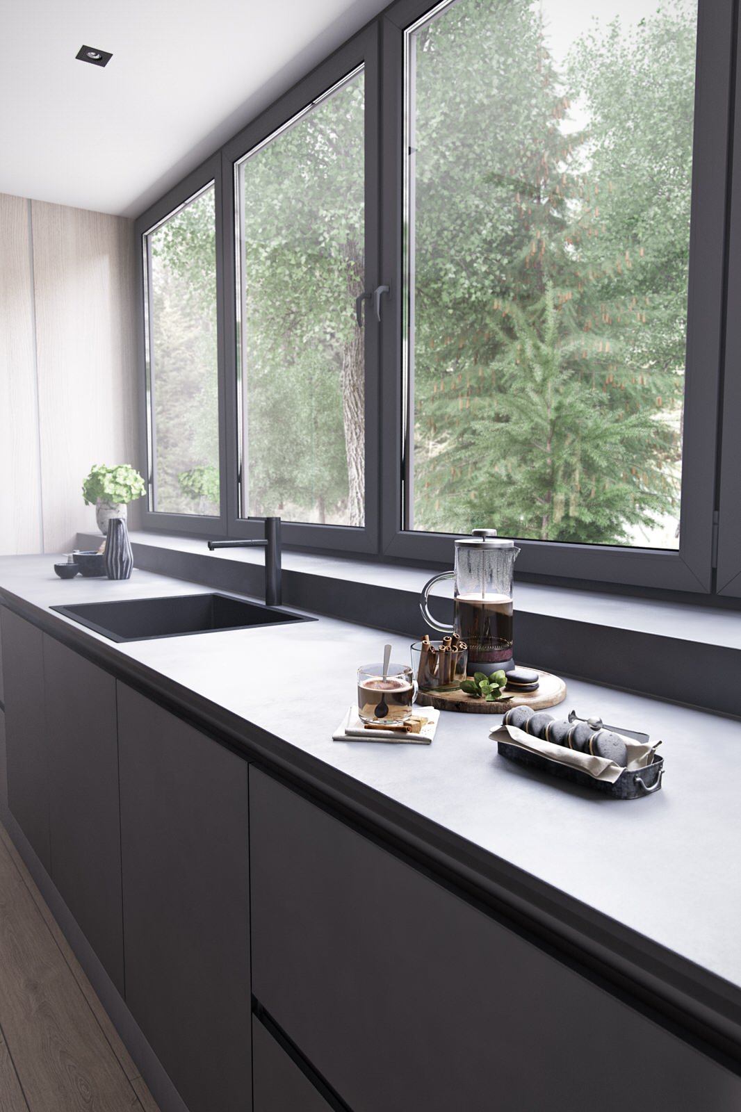 Функциональная кухня с техникой Miele