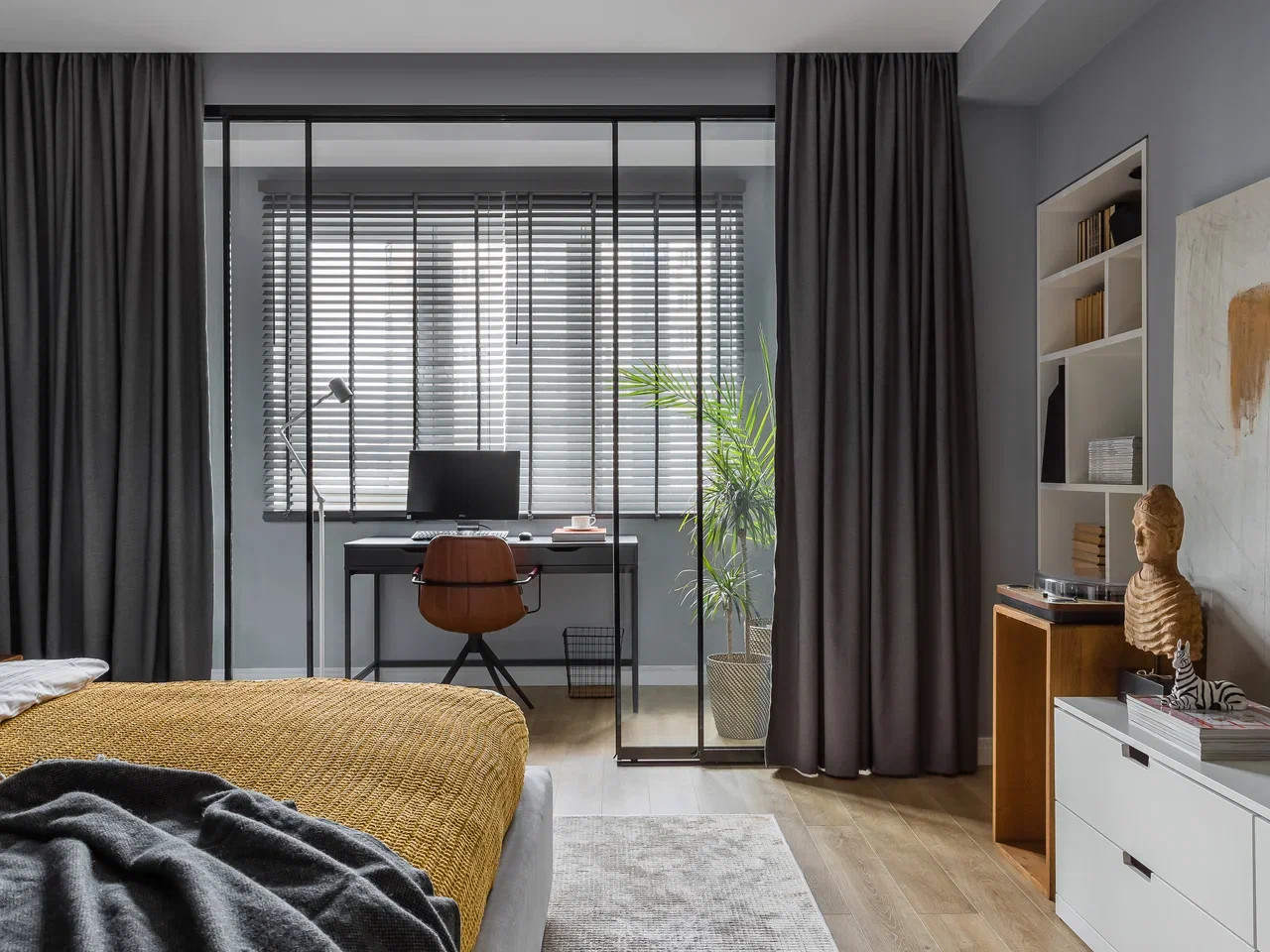 Квартира молодого дизайнера на 19 этаже