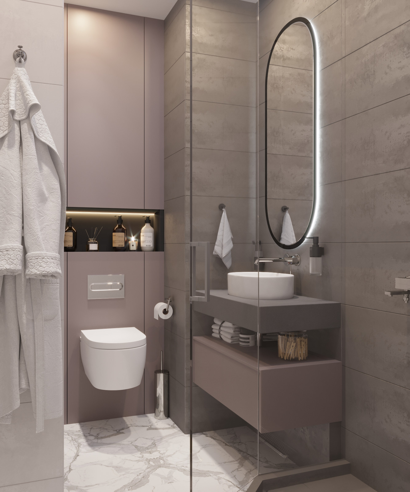 Дизайн-проект квартиры 120 м2 в Москве