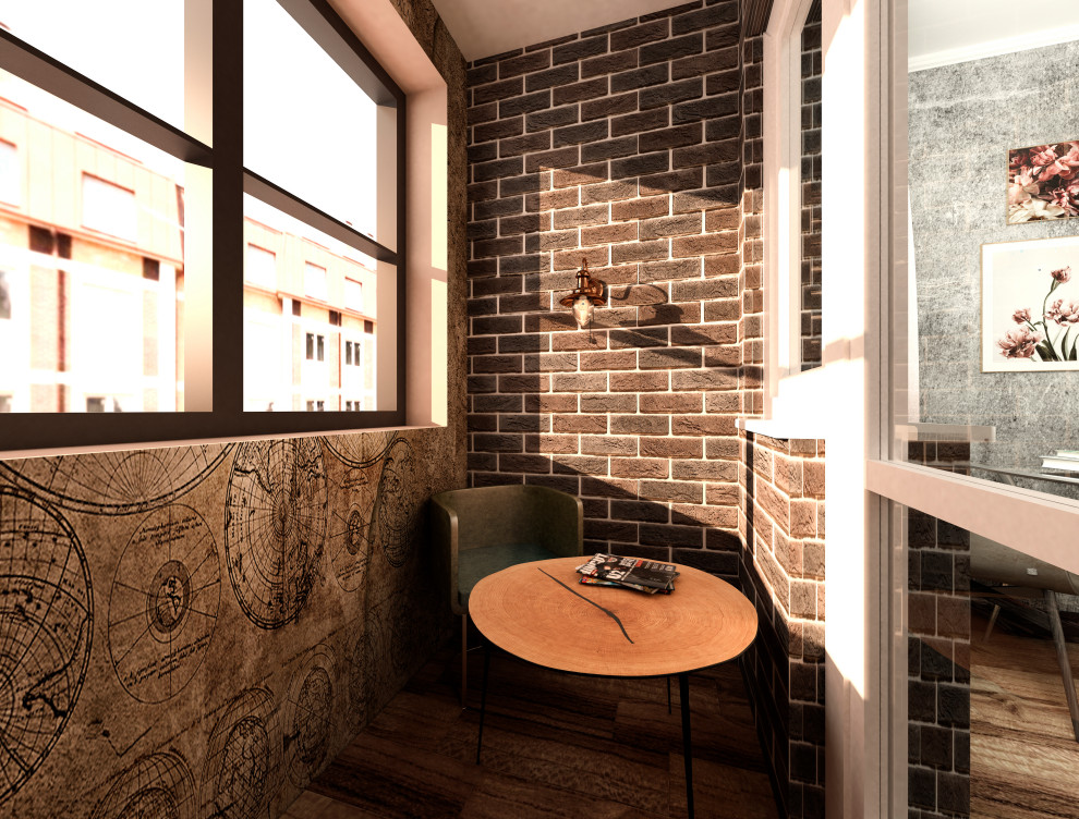 Однокомнатная квартира 34 кв.м. в трёх стилистических решениях.