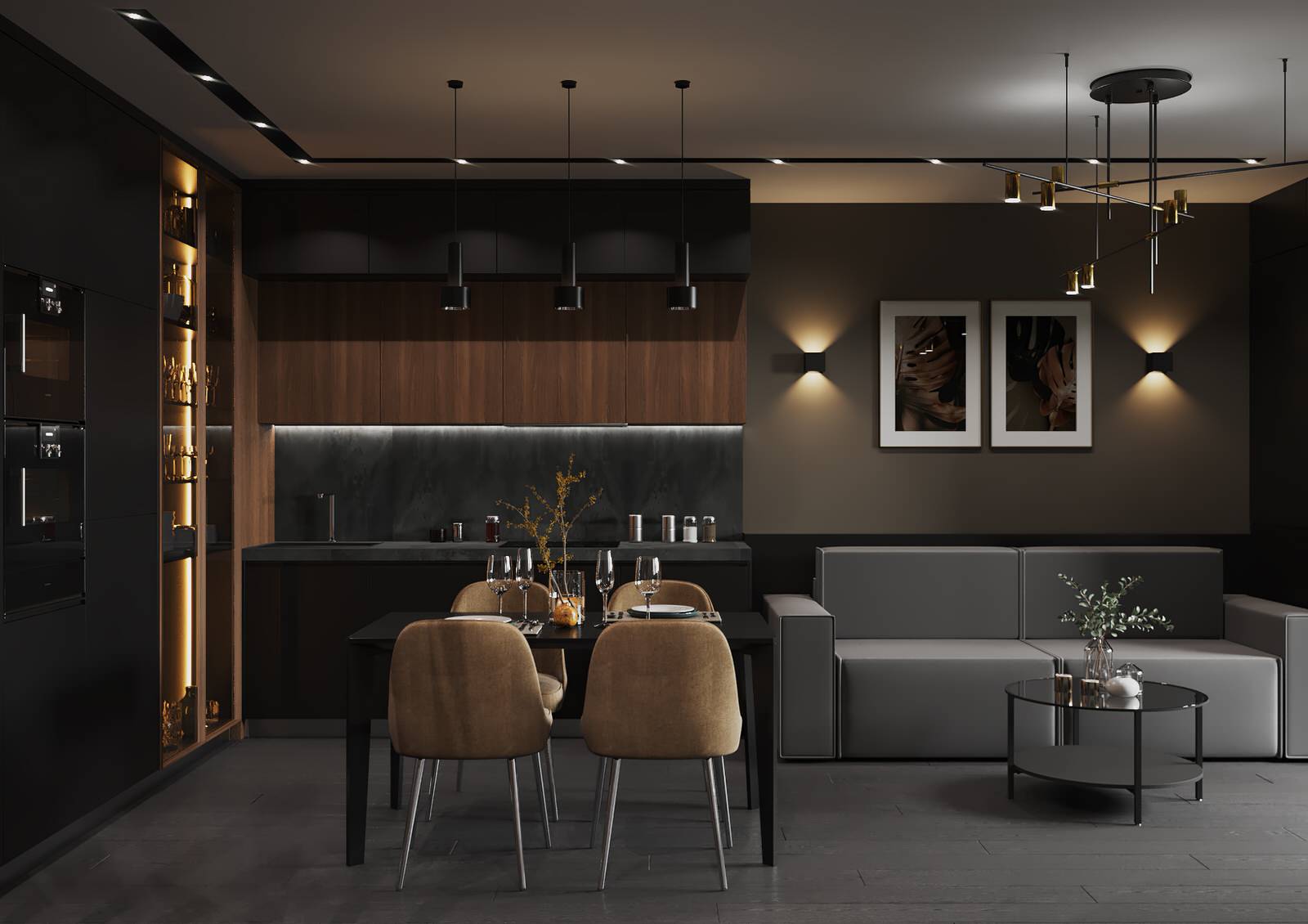 Кухня-гостиная