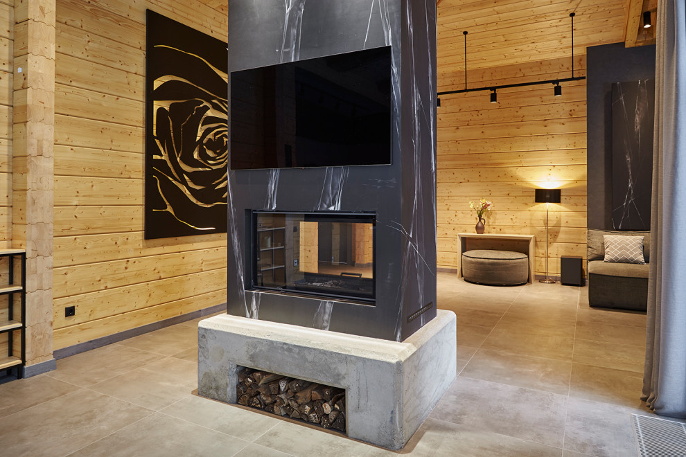 Загородный дом из клееного бруса