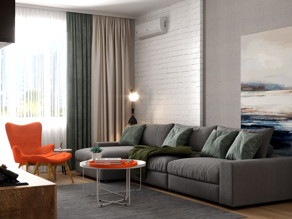 Проект гостиной