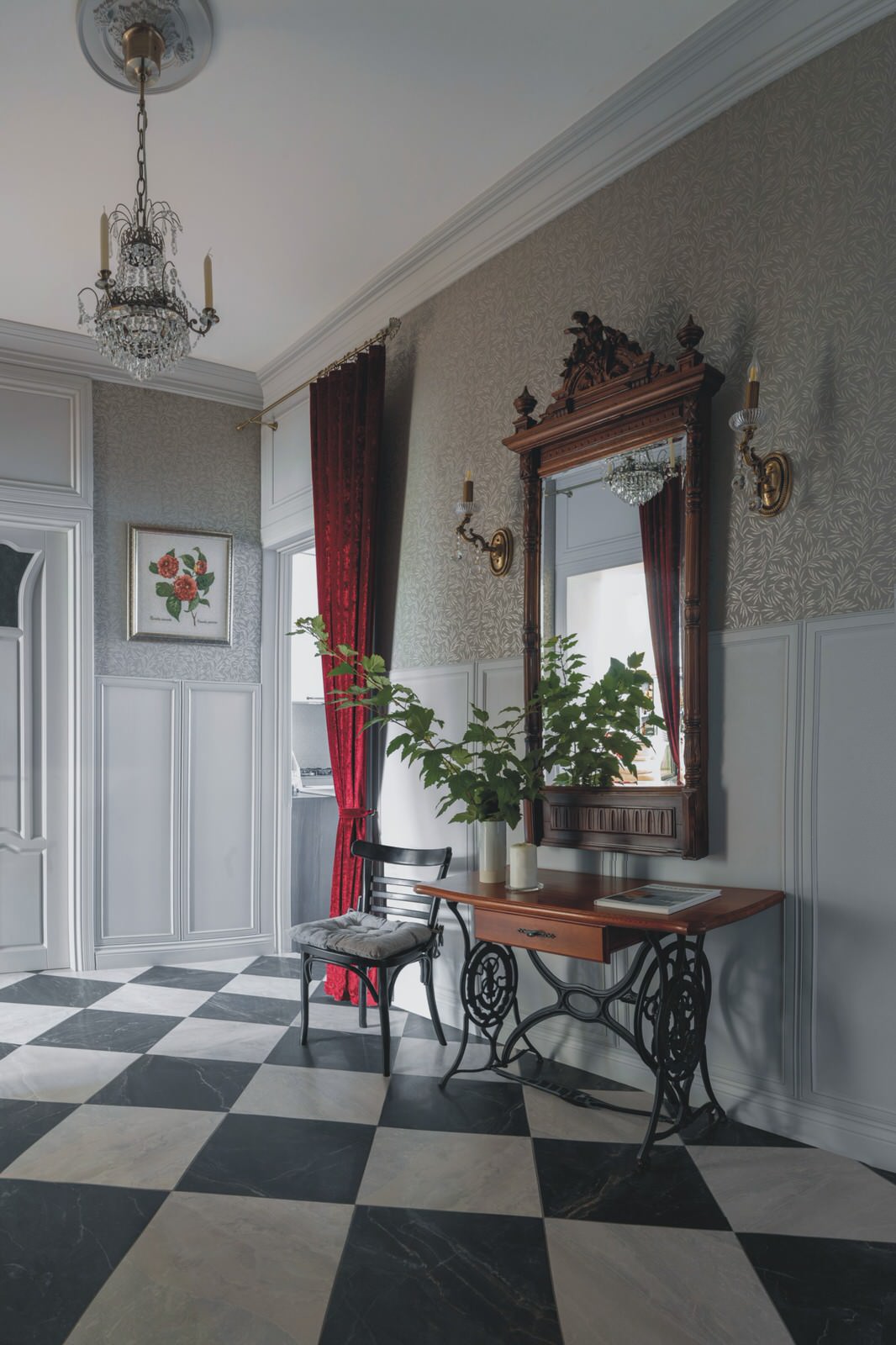 Квартира в винтажном стиле