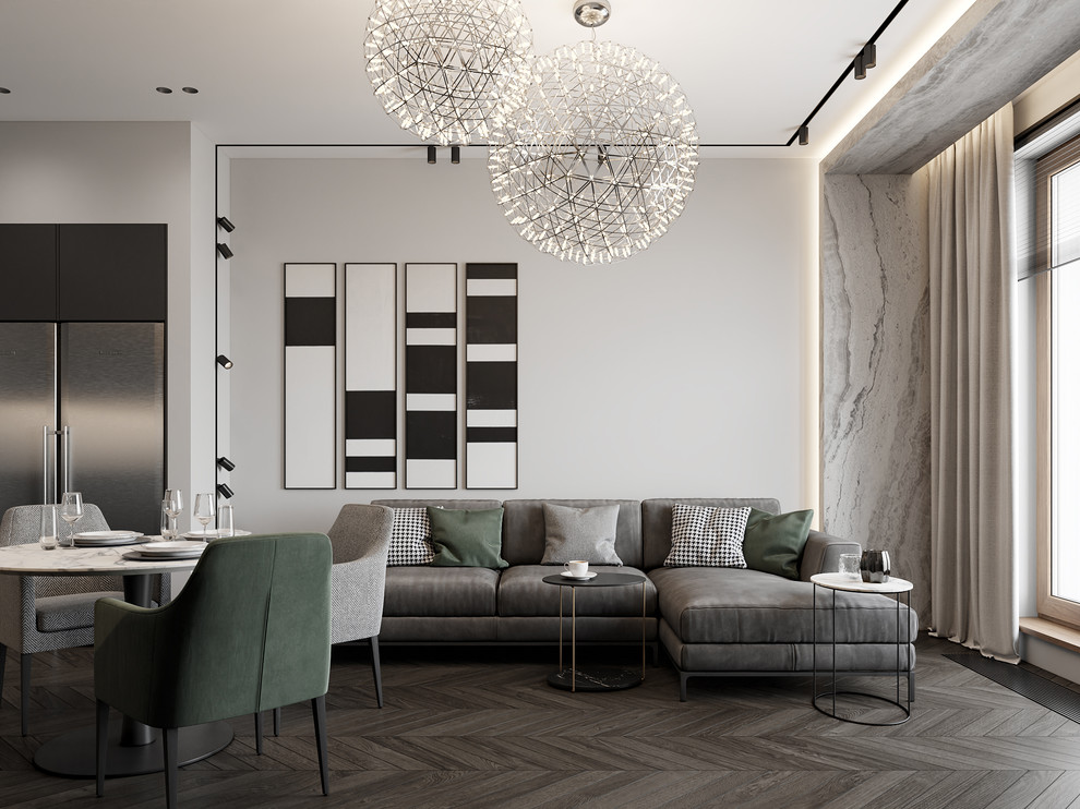 Обложка проекта: Дизайн квартиры в ЖК «Крестовский DeLuxe» | Санкт-Петербург | Россия |