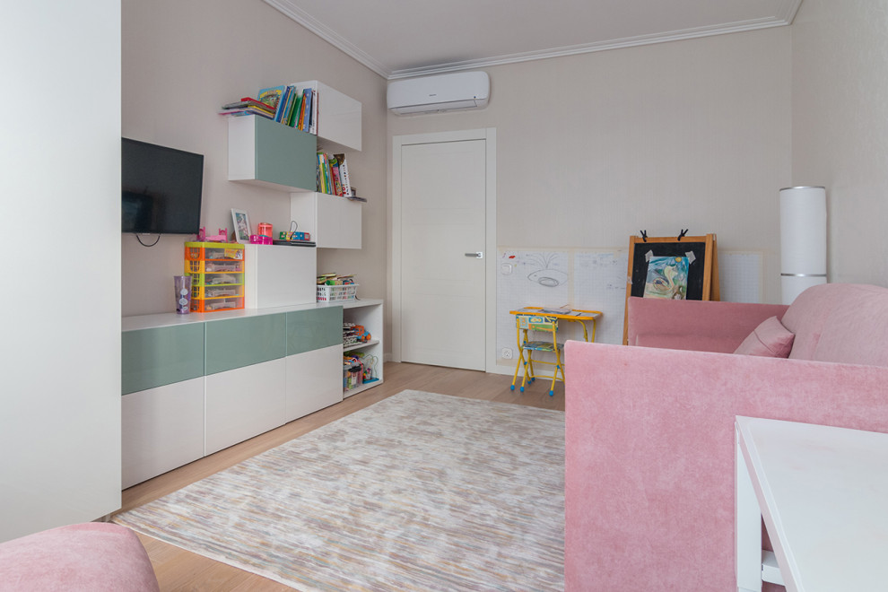 Дизайн четырехкомнатной квартиры в ЖК "Лучи".