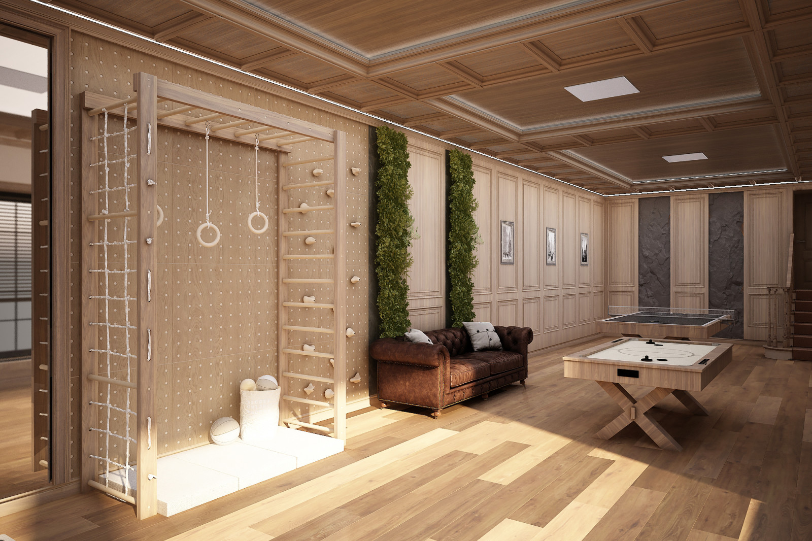 Спортзал, 3-я просека