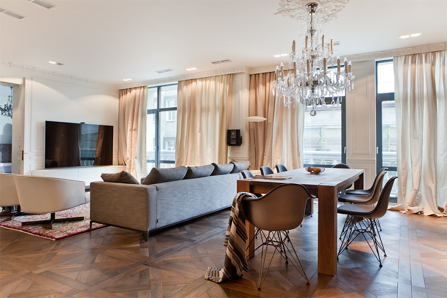 Квартира в Казенном переулке. Съемка для портфолио дизайнера