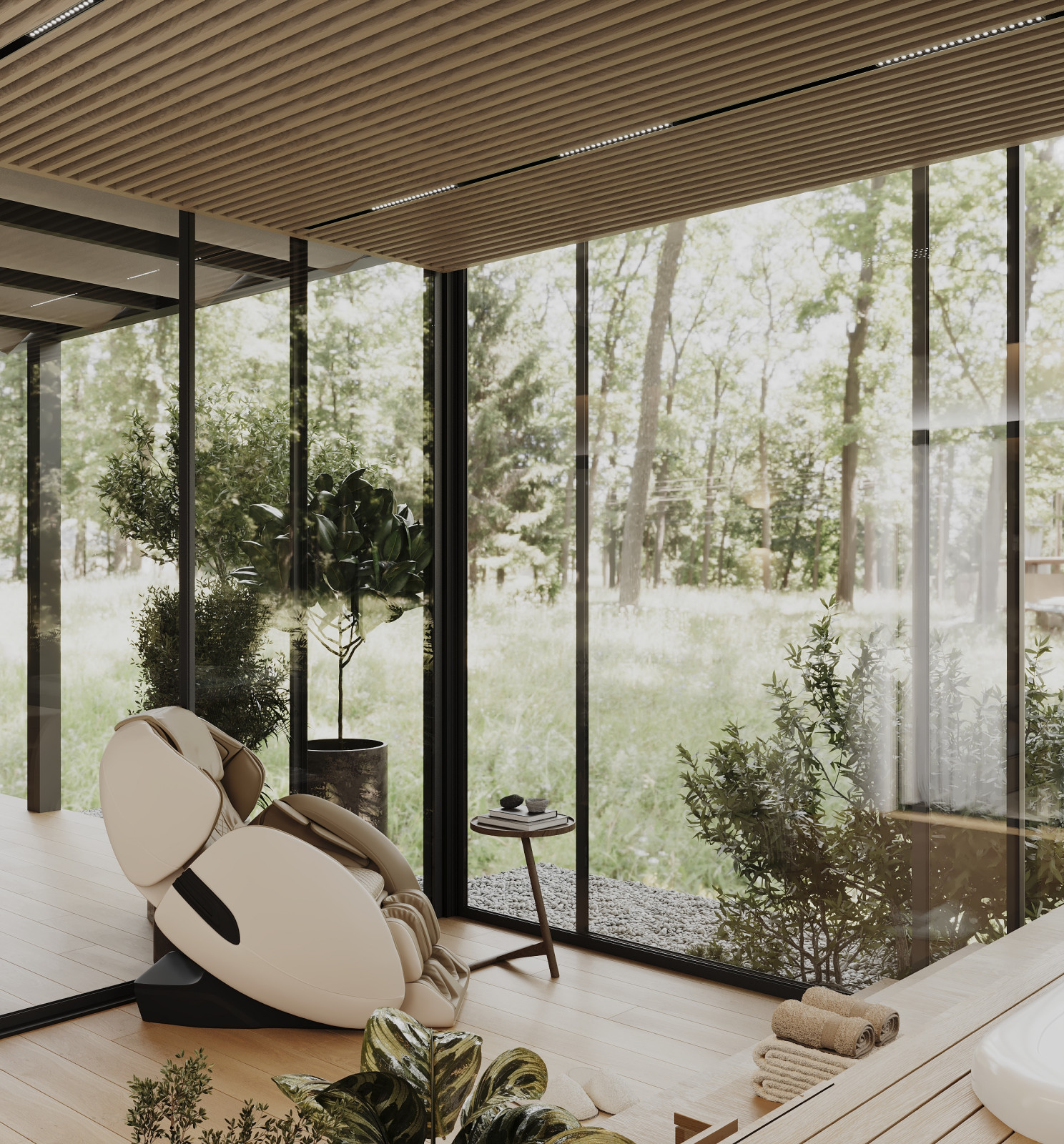 Дизайн интерьера дома в кп Урман— 174 м²