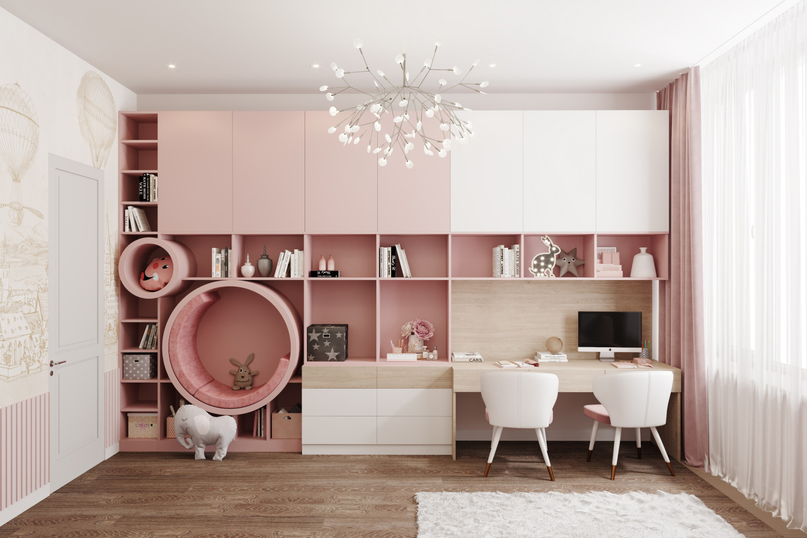 Квартира 73 кв. м. в современном стиле Новочерёмушкинская 17