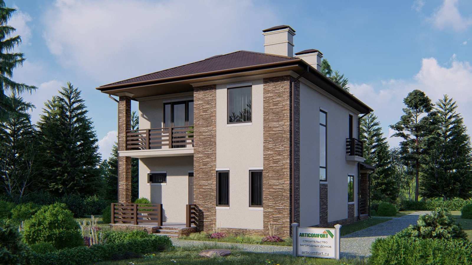 Обложка проекта: Дом Александрово