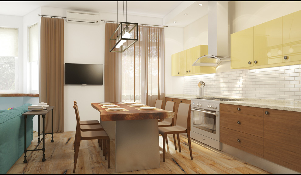 Квартира в стиле Loft ЖК "Обыкновенное чудо", Москва