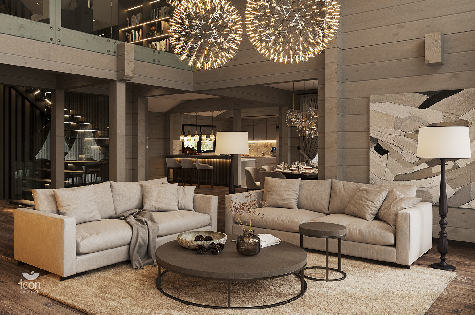 Обложка проекта: Деревянный загородный дом (пригород Санкт-Петербурга)