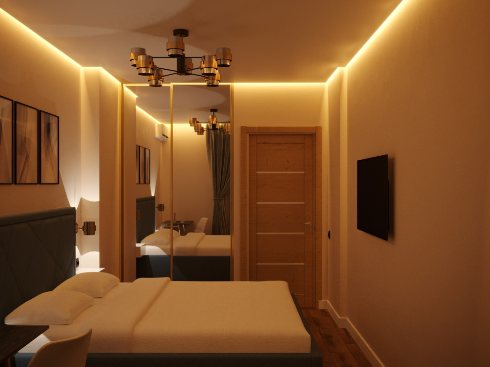 Дизайн-проект трехкомнатной квартиры.