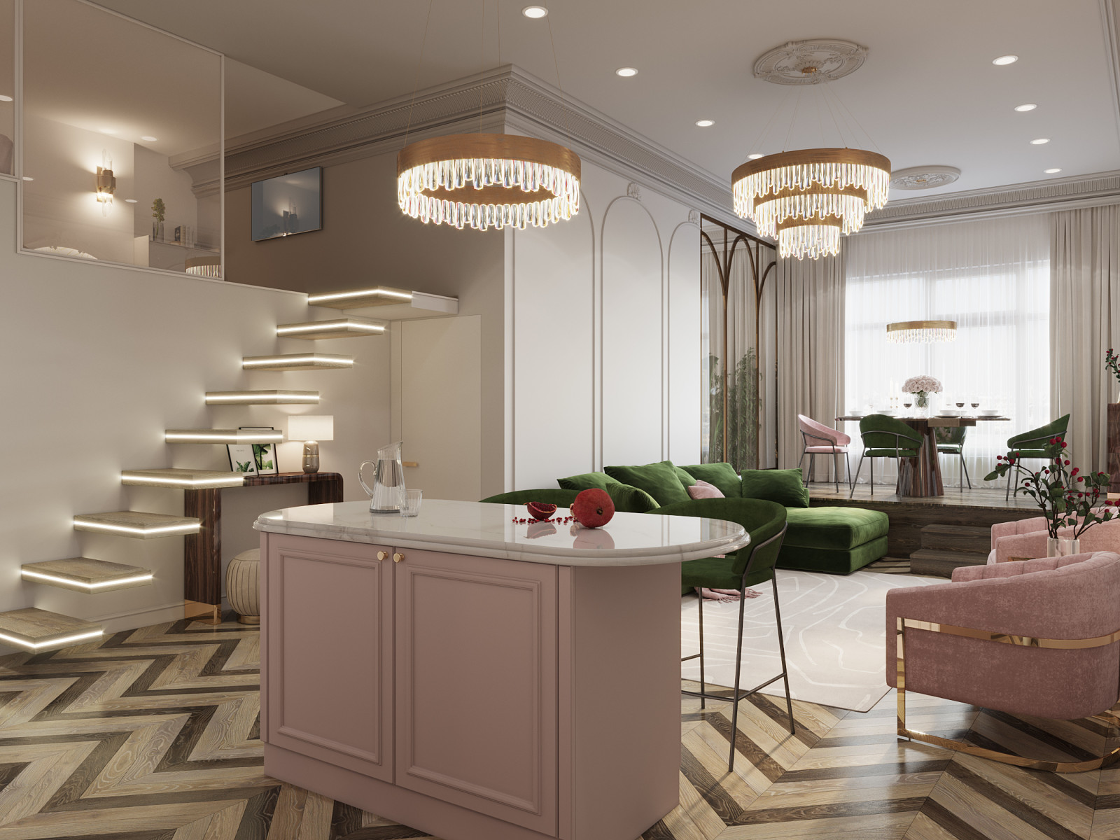 Interior Dance 85м2