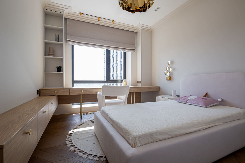 Реализованный дизайн проект четырехкомнатной квартиры 112 кв. м.