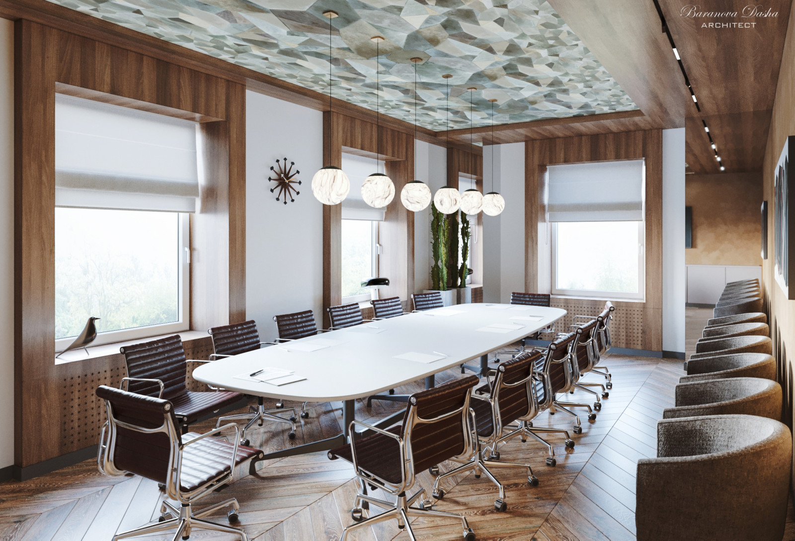 Интерьеры офиса строительной компании