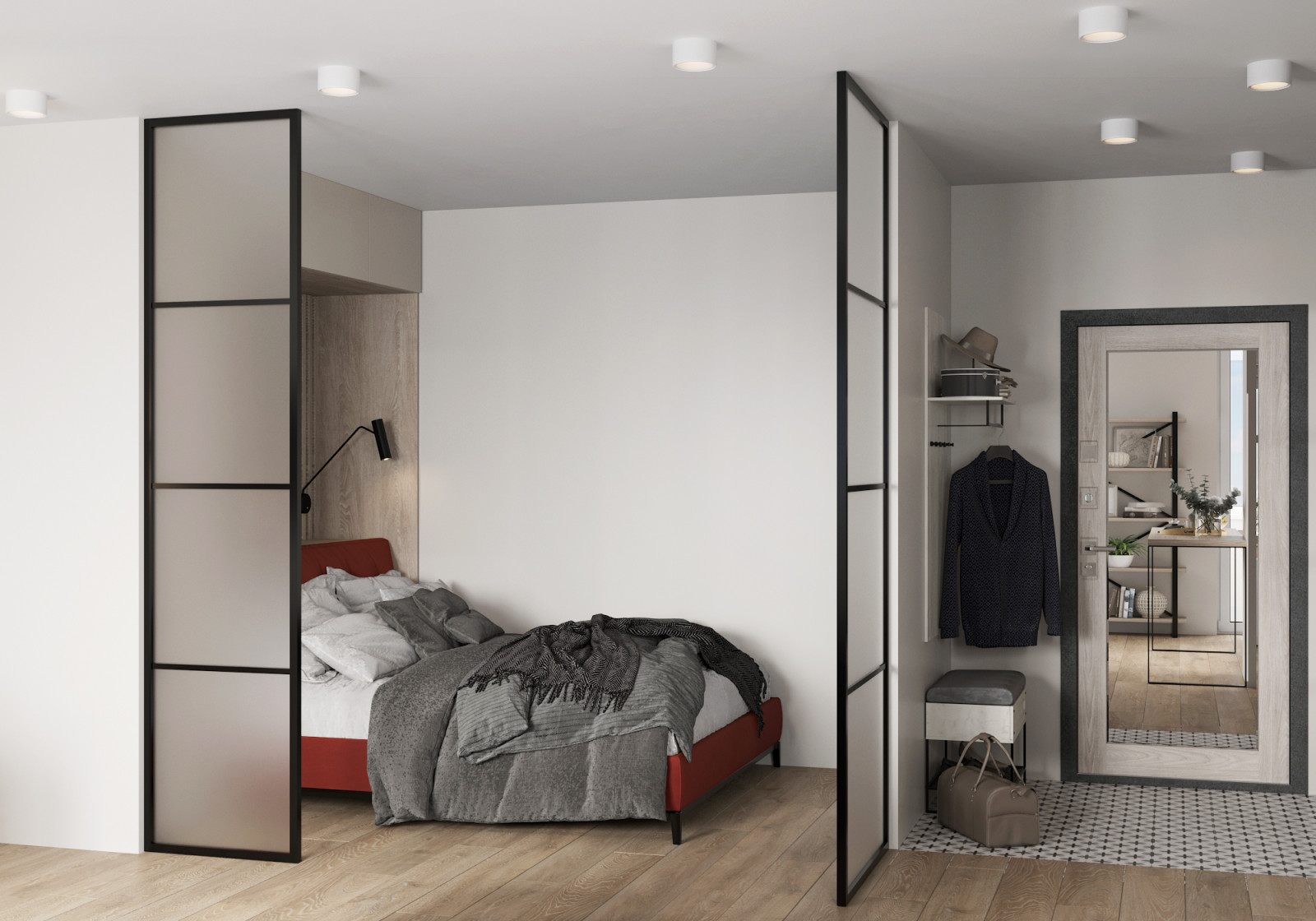 Квартира-студия на ул. Никулинская