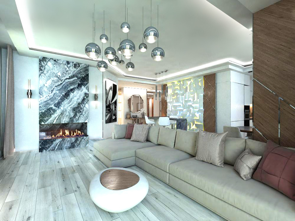 Дизайн квартиры 200 кв.м