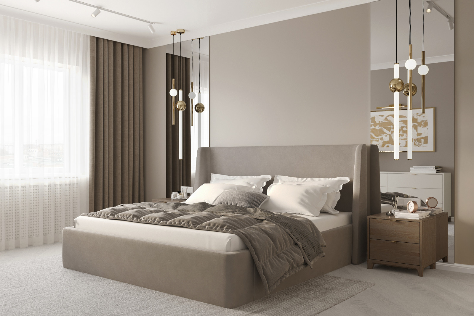 Дизайн-проект 3-х комнатной квартиры по улице Нарвская