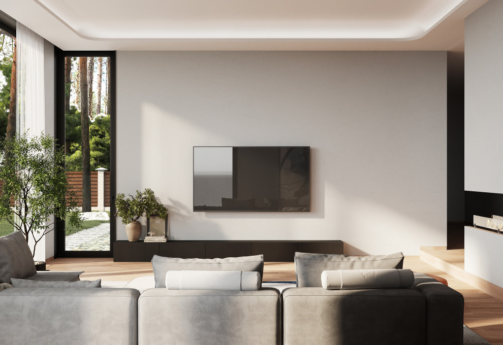 Обложка проекта: Дизайн интерьера и экстерьера, 3D визуализация. Частный дом в Лен. области