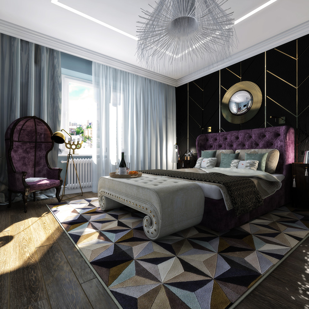Обложка проекта: Спальня в стиле Ар-Деко