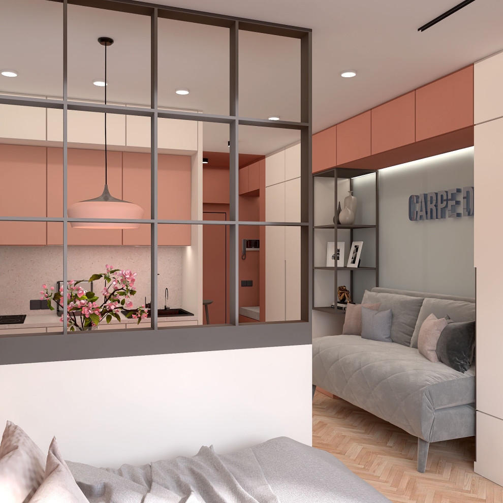 Дизайн-проект яркой и функциональной студии