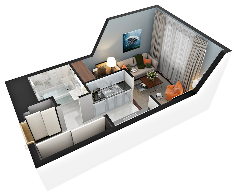 3D планировки от студии "Уютная Квартира"