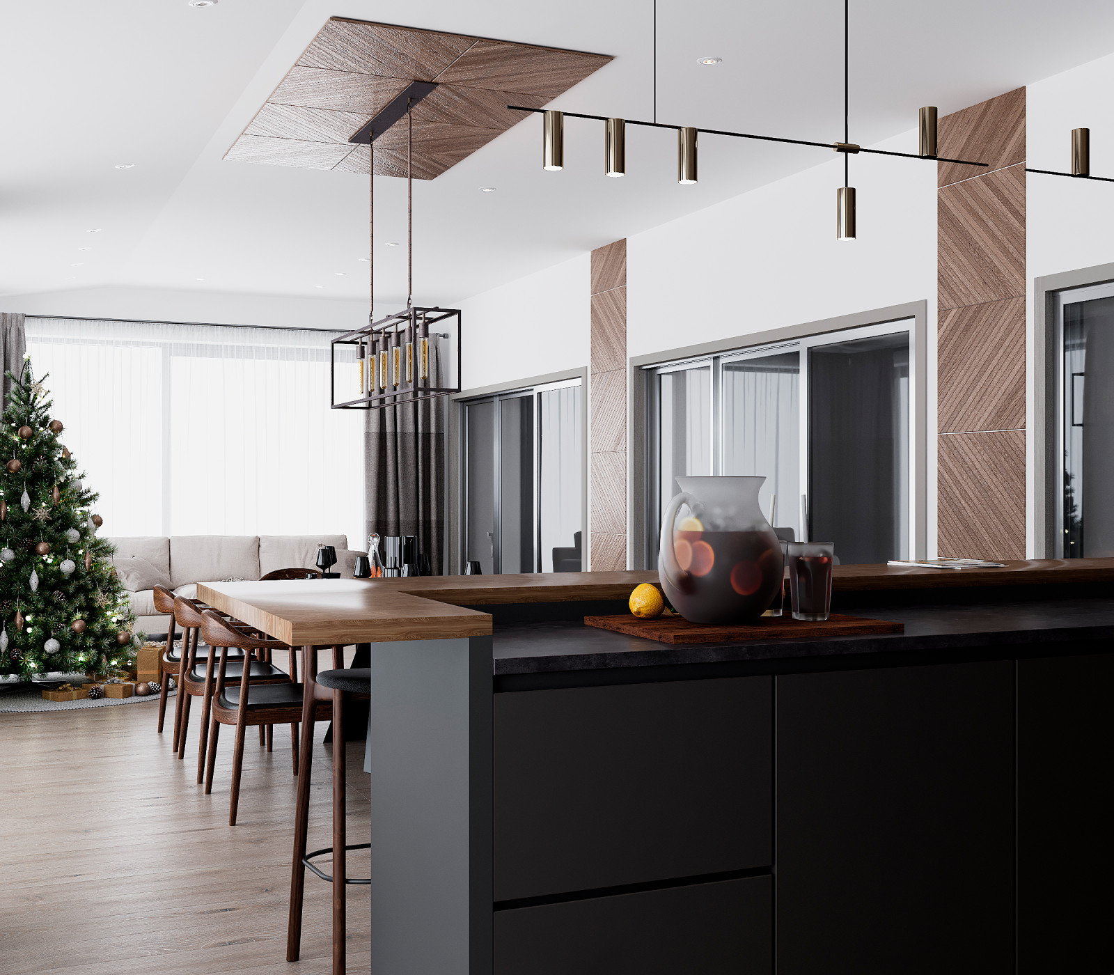 Дизайн в современном стиле, КП Пестово