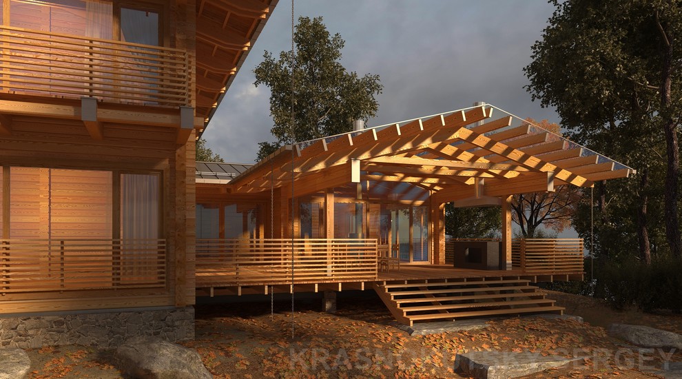 ДЕРЕВЯННЫЙ ДОМ CHALET-280