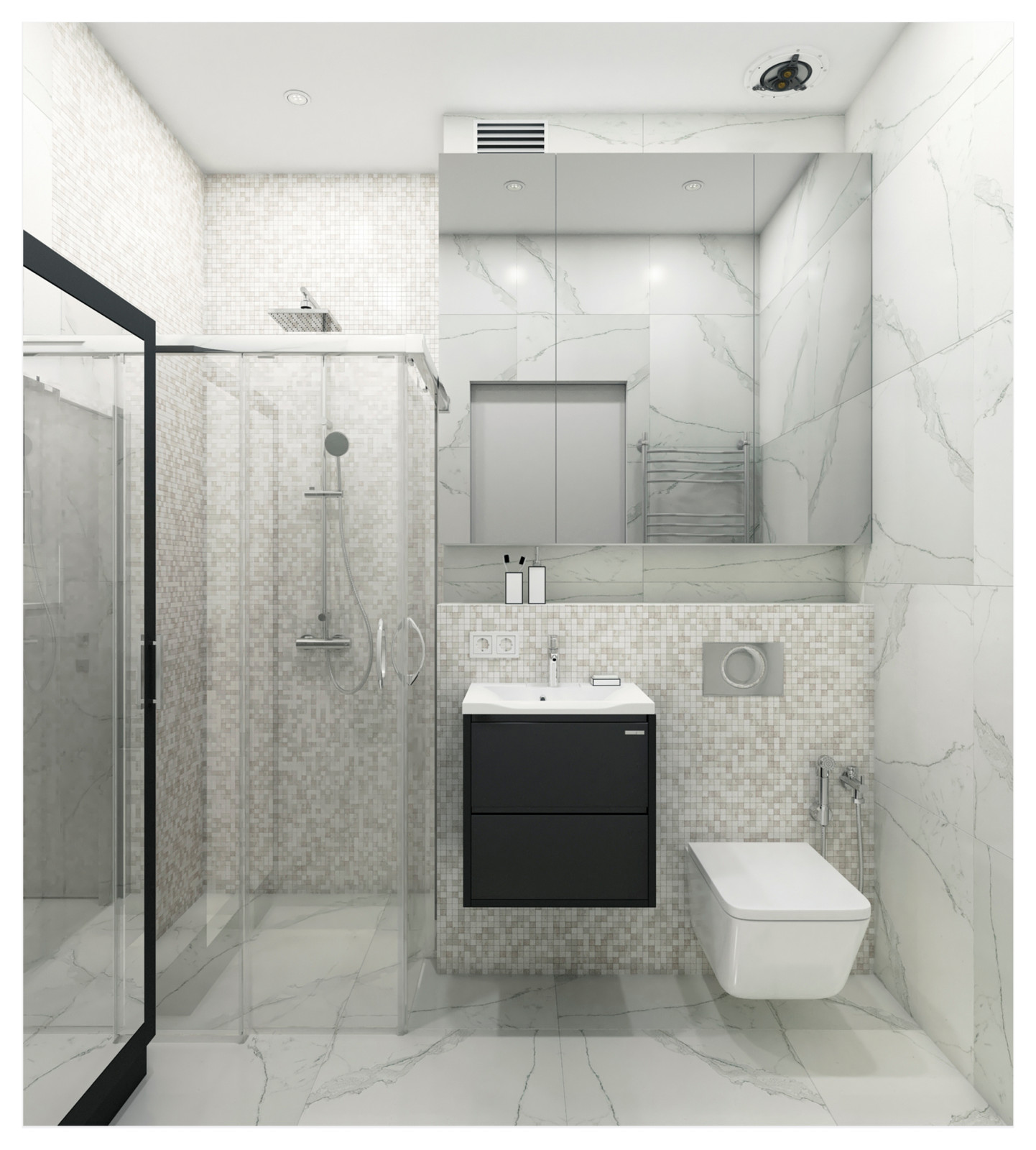 Дизайн квартиры для сдачи ЖК"Невский"