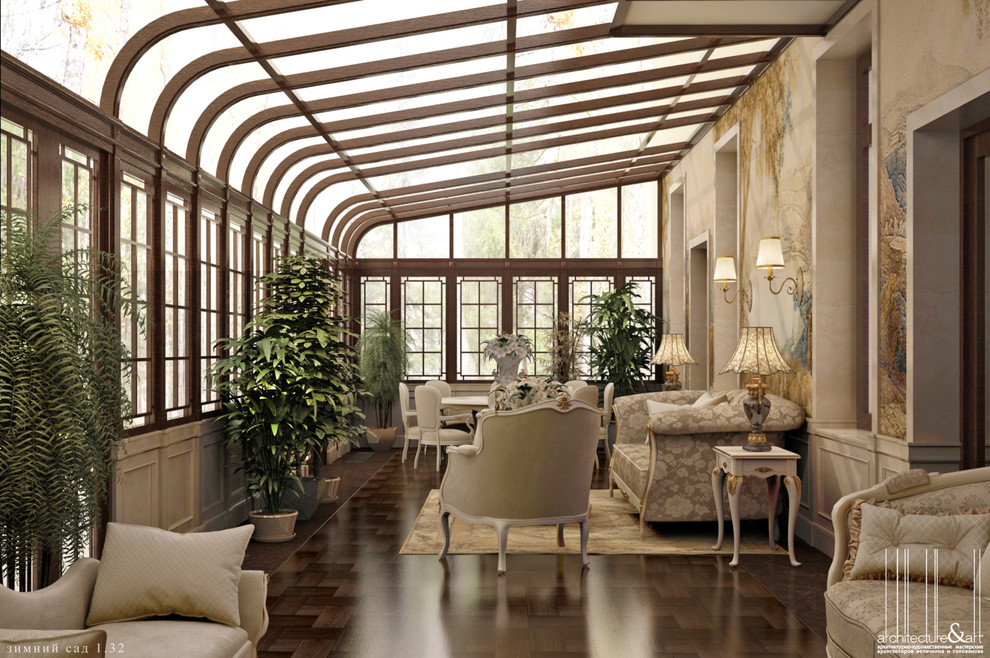 Обложка проекта: Интерьер зимнего сада