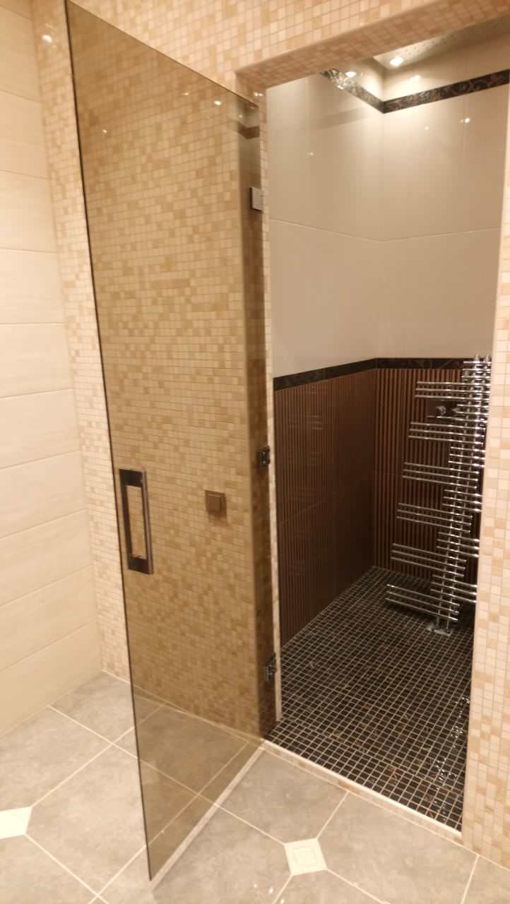 Стеклянные двери