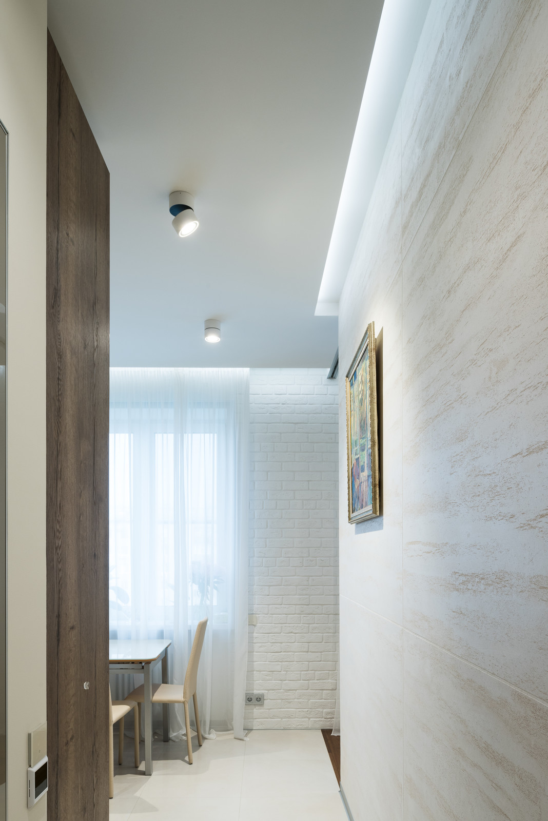 Квартира Ленинский. Контрастный минимализм