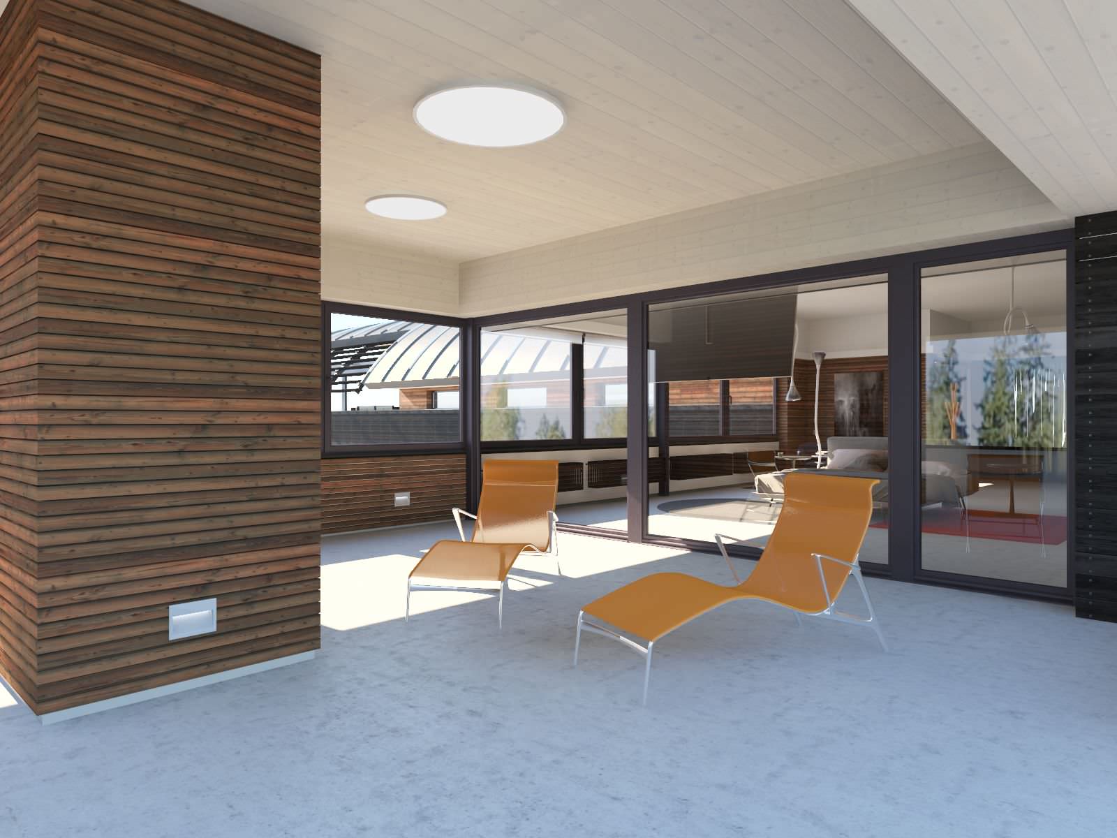 Реконструкция консоли над бассейном