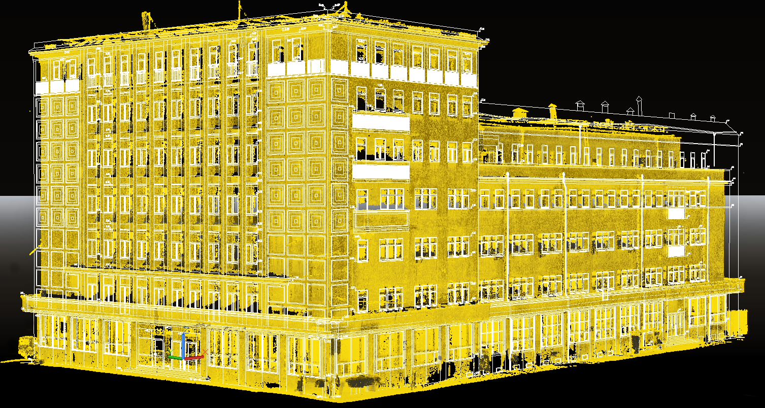 Обмер фасада