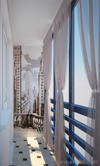 Закрытая лоджия для отдыха в ЖК Живой ручей, в Санкт-Петербурге