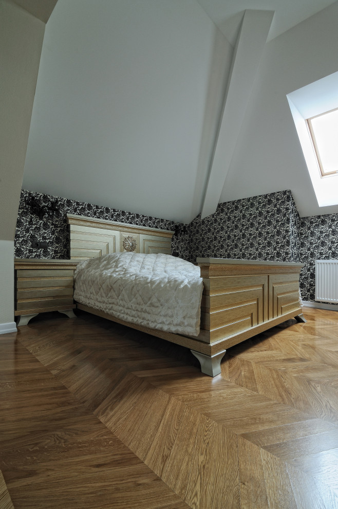 Дом со штучным паркетом