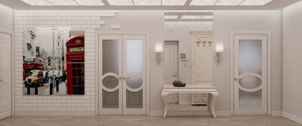 3х-комн. квартира для семьи в стиле неоклассика