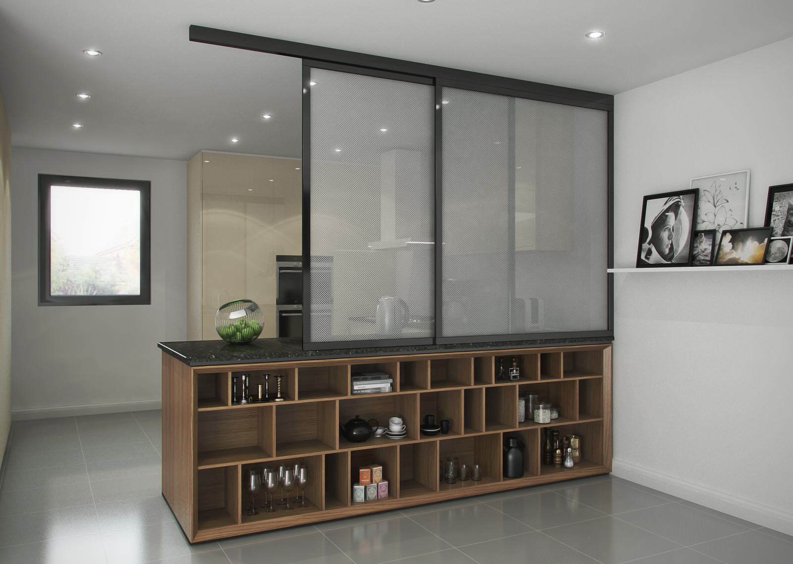 Concept  design for a bookcase