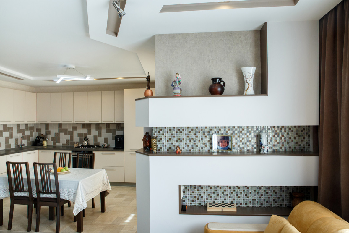 Дизайн-проект двухуровневой квартиры S=120 м2