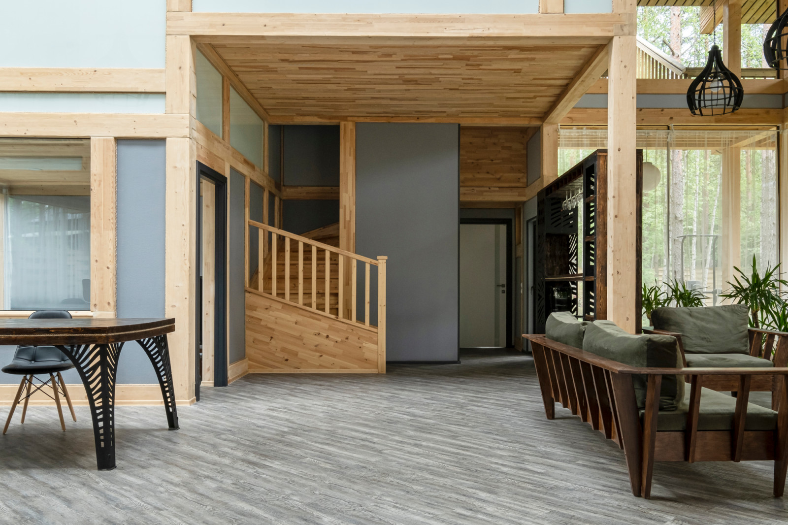 Дом по технологии фахверк в Белоострове