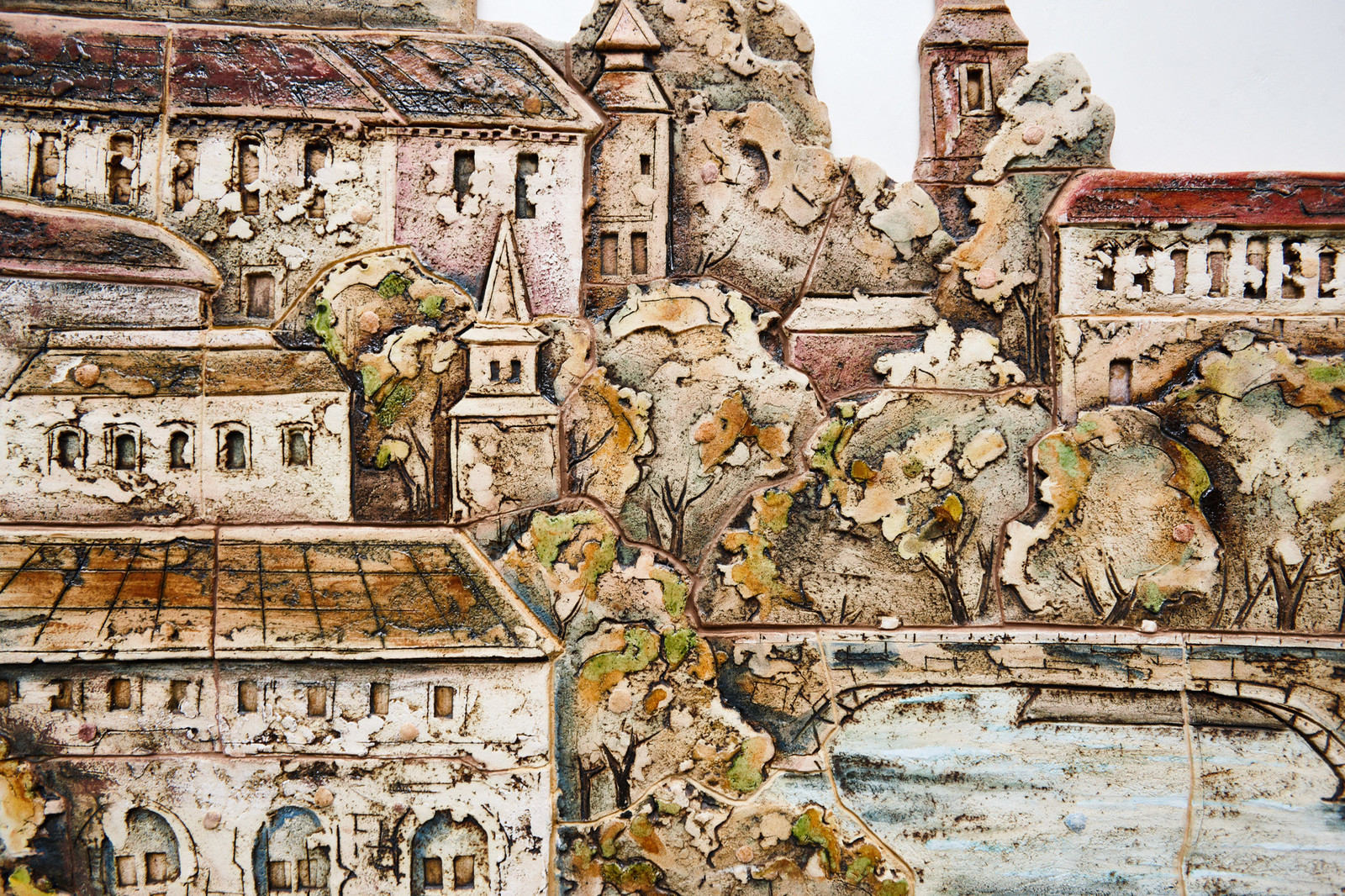 Декоративное панно "Прага"