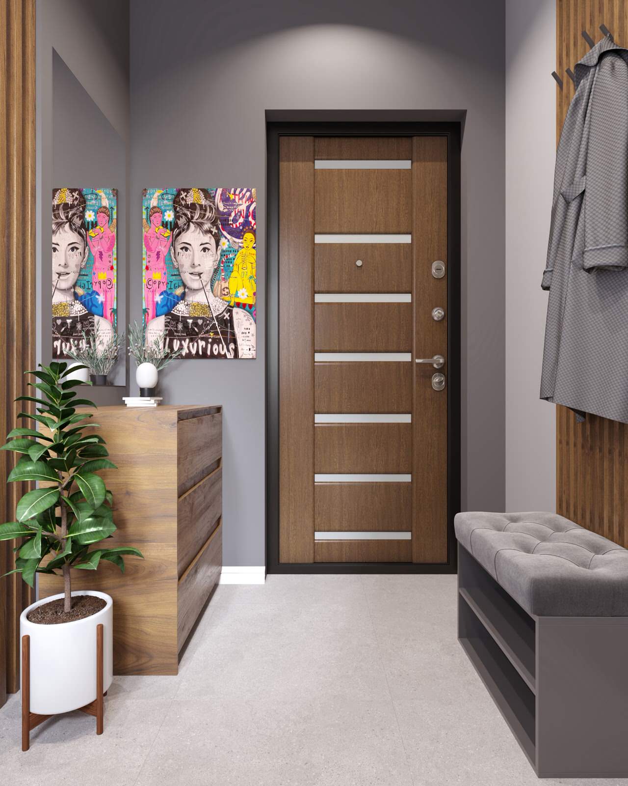 Дизайн-проект интерьера квартиры г. Сочи