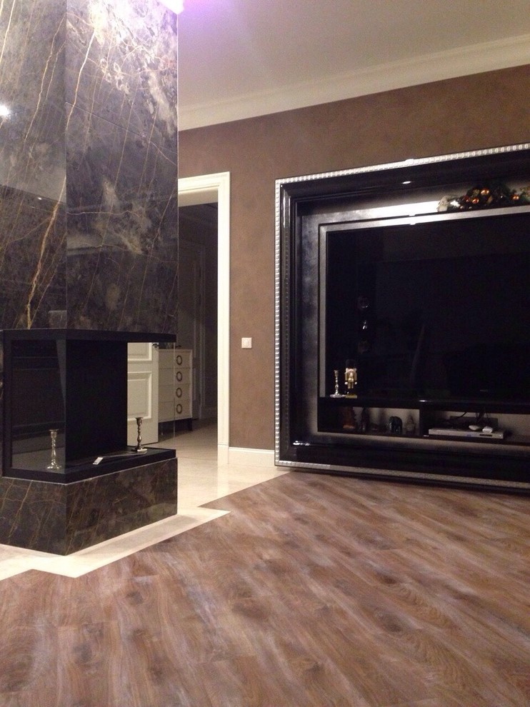 Квартира в темных тонах