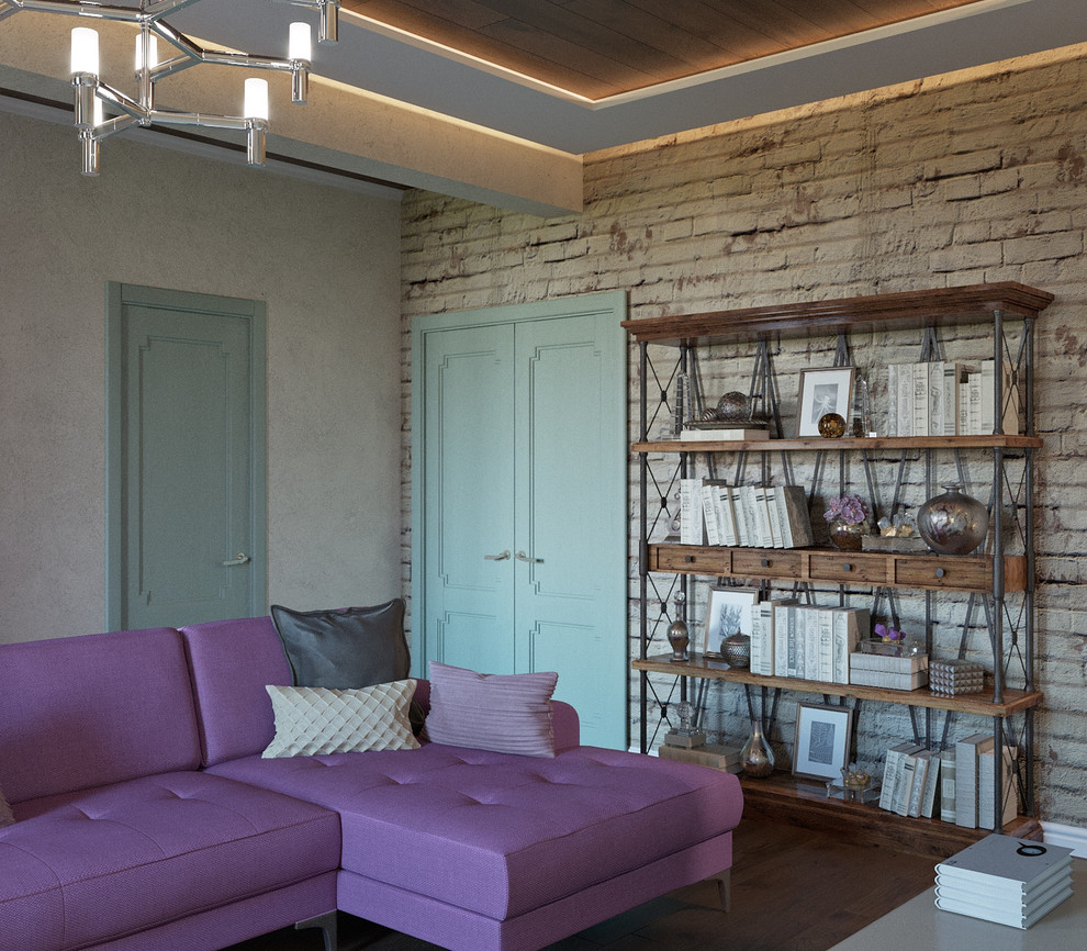 Мягкий лофт на московской набережной