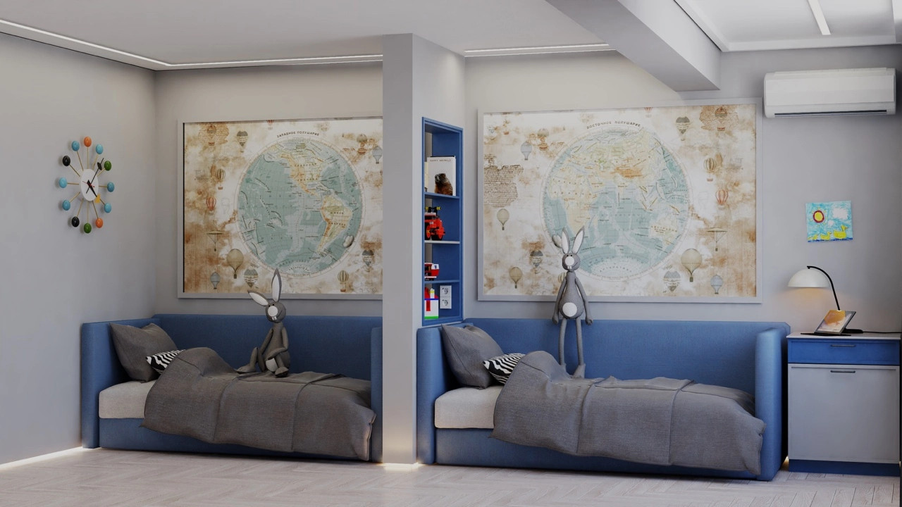 ЖК Центральный детская комната 20 кв м