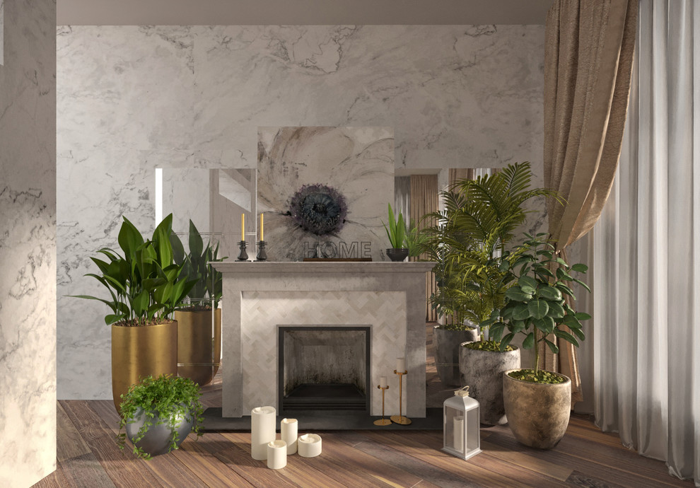 Обложка проекта: Визуализация зимнего сада