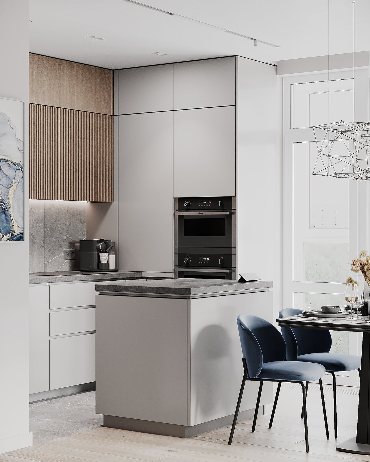 Квартира ЖК Смарт квартал на Октябрьской 81,7 м²