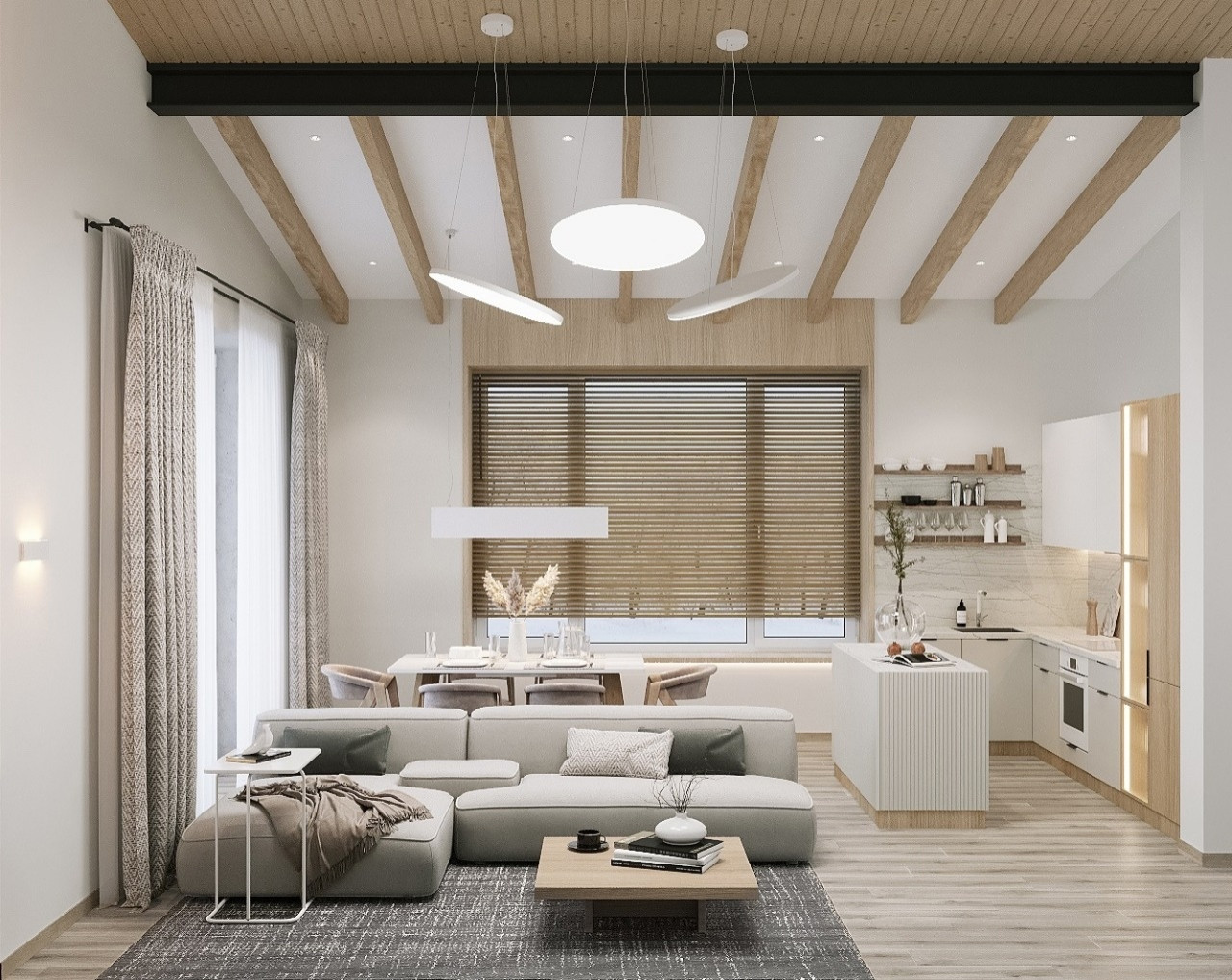 Light color house